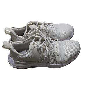 Under Armour White Running Training Sneakers Women's 8.5 Gym Walking Athletic
